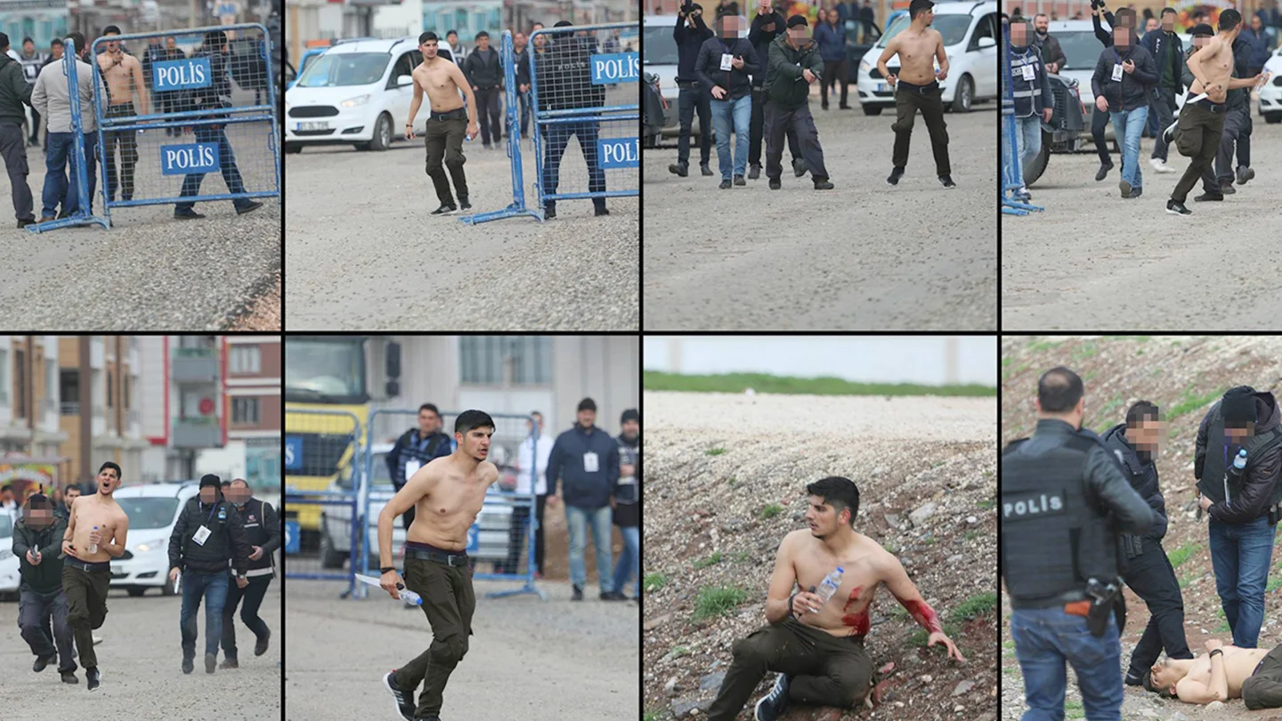 Kemal Kurkut cinayeti görüntüleri, Foto:Abdurrahman Gök