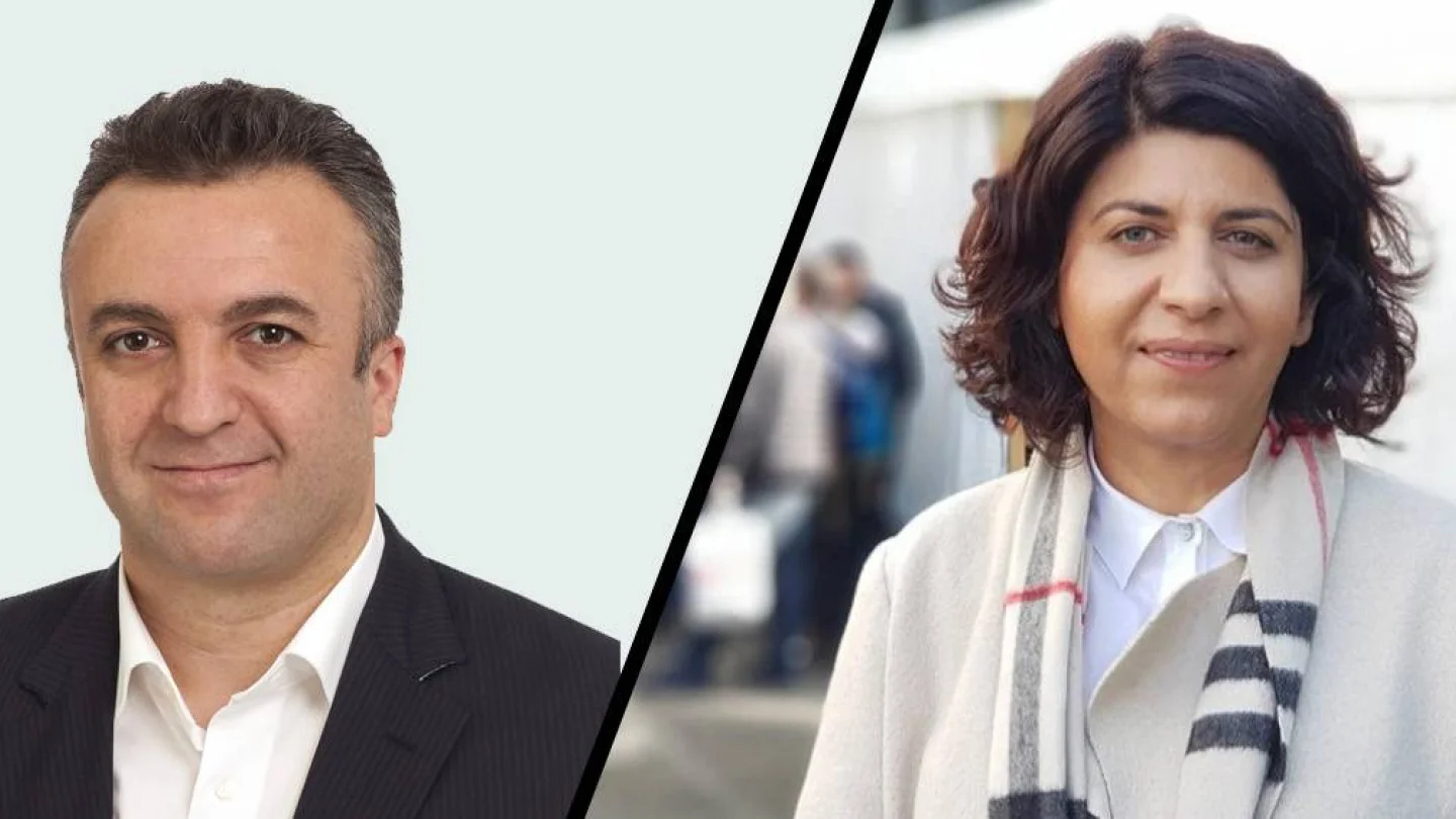Bremen Eyalet Parlementosu Milletvekili Cindi Tuncel, NRW Eyalet Meclisi Başkan Yardımcısı Berivan Aymaz