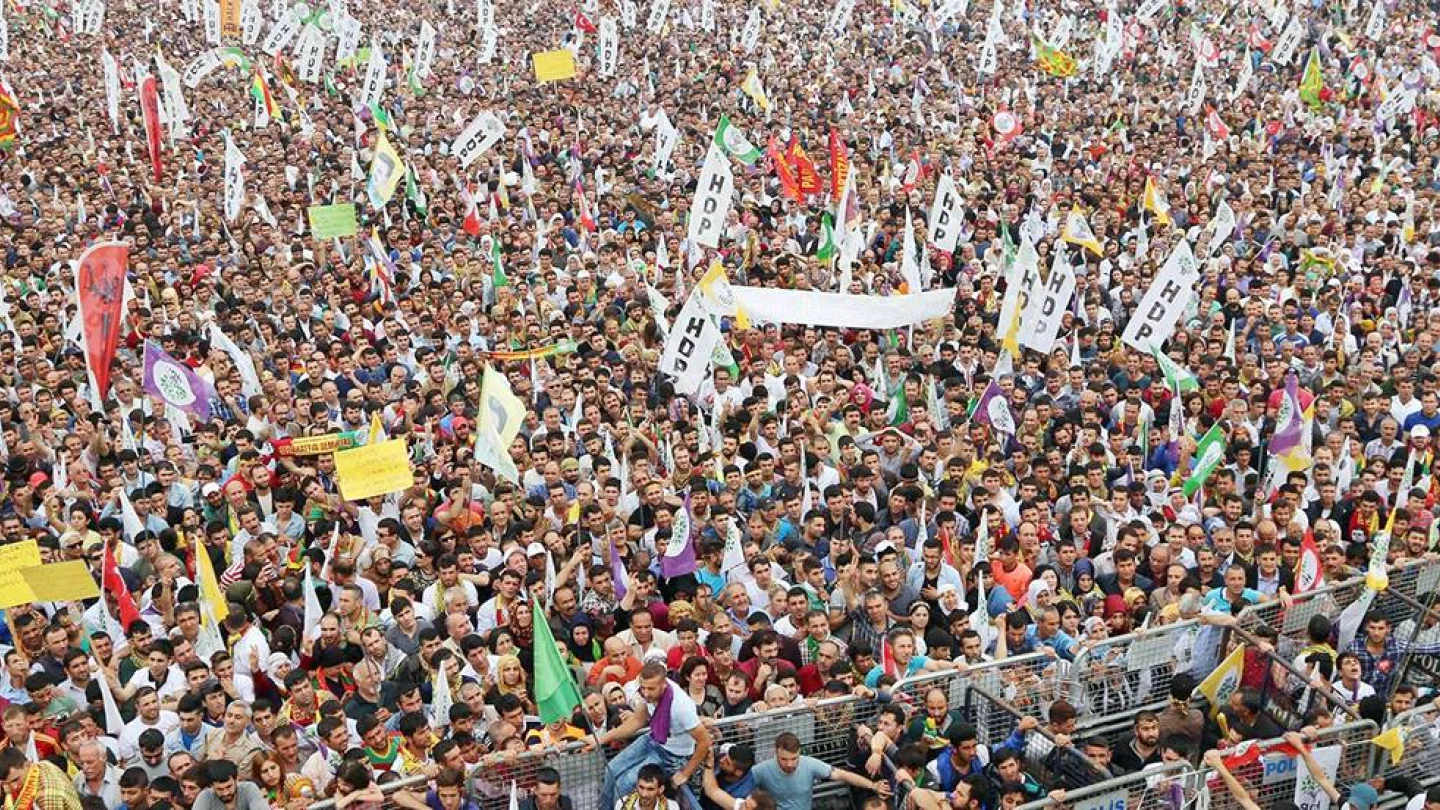 HDP mitingi