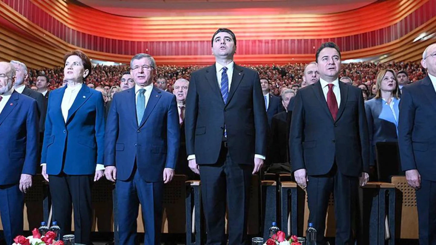 6'lı masa bileşenleri