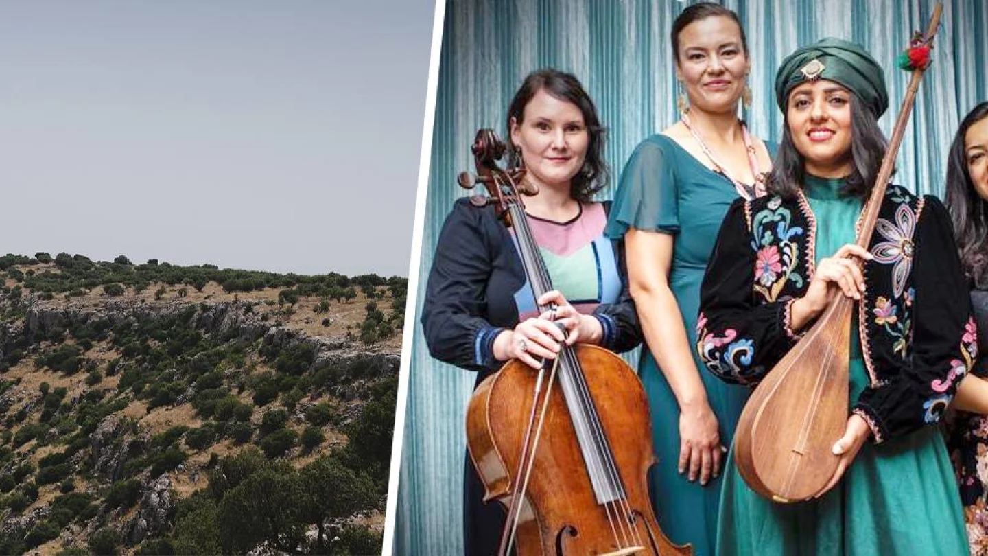 Şengal dağları - Yelda Abbasi, Laia Genc, Nurê Dilovanî ve Beata Wolf konseri