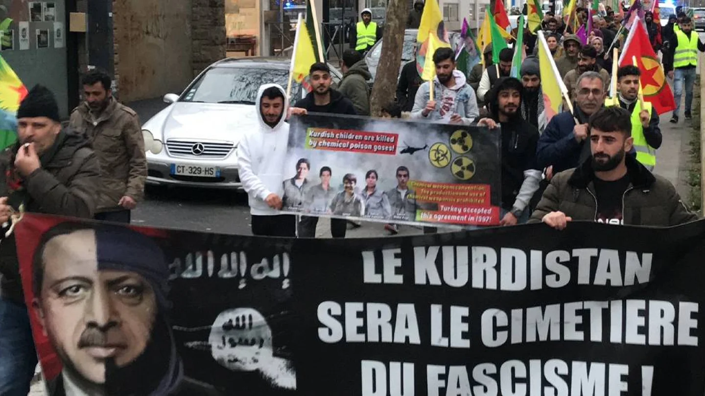 Lorient'te mutlak tecrit protestosu