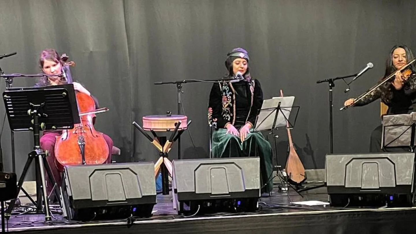 'Êzîdî Kadın Ormanı' projesi için konser verildi