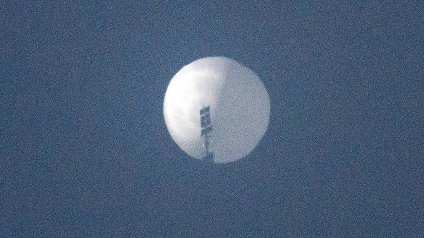 Çin balonu/foto: AFP