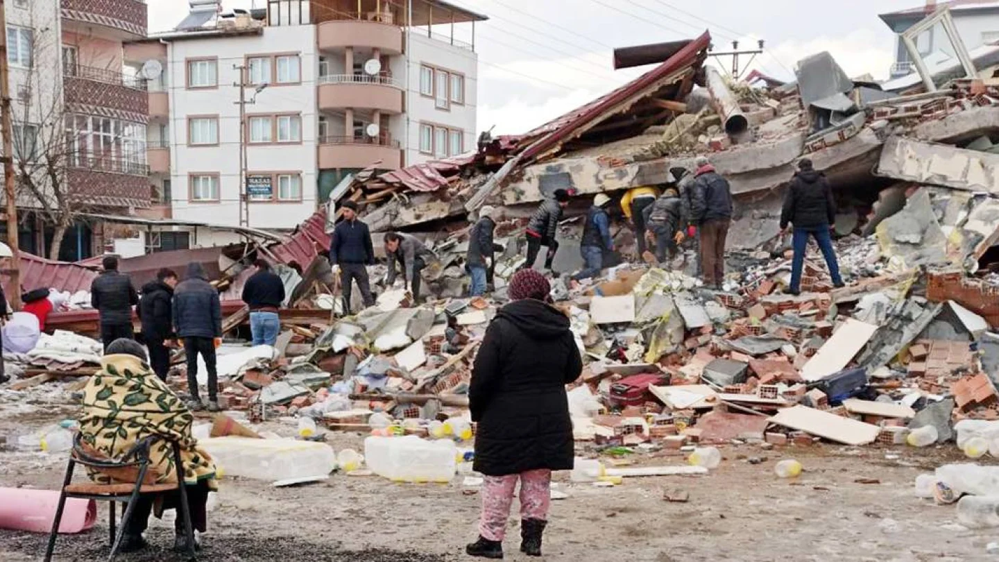 6 Şubat depremi/Elbistan/Foto: MA
