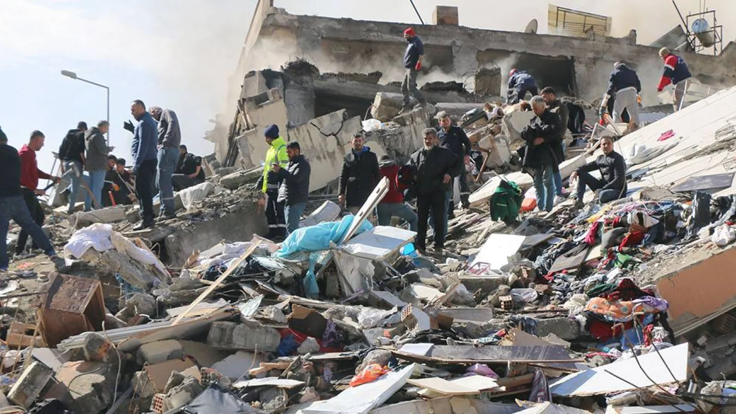 Hatay'da arama kurtarma çalışmaları