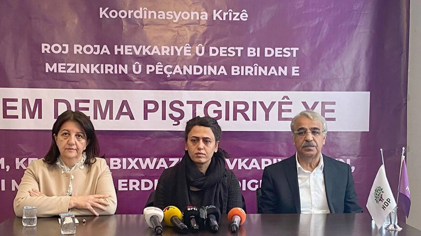 Pervin Buldan, Özlem Gündüz, Mithat Sancar