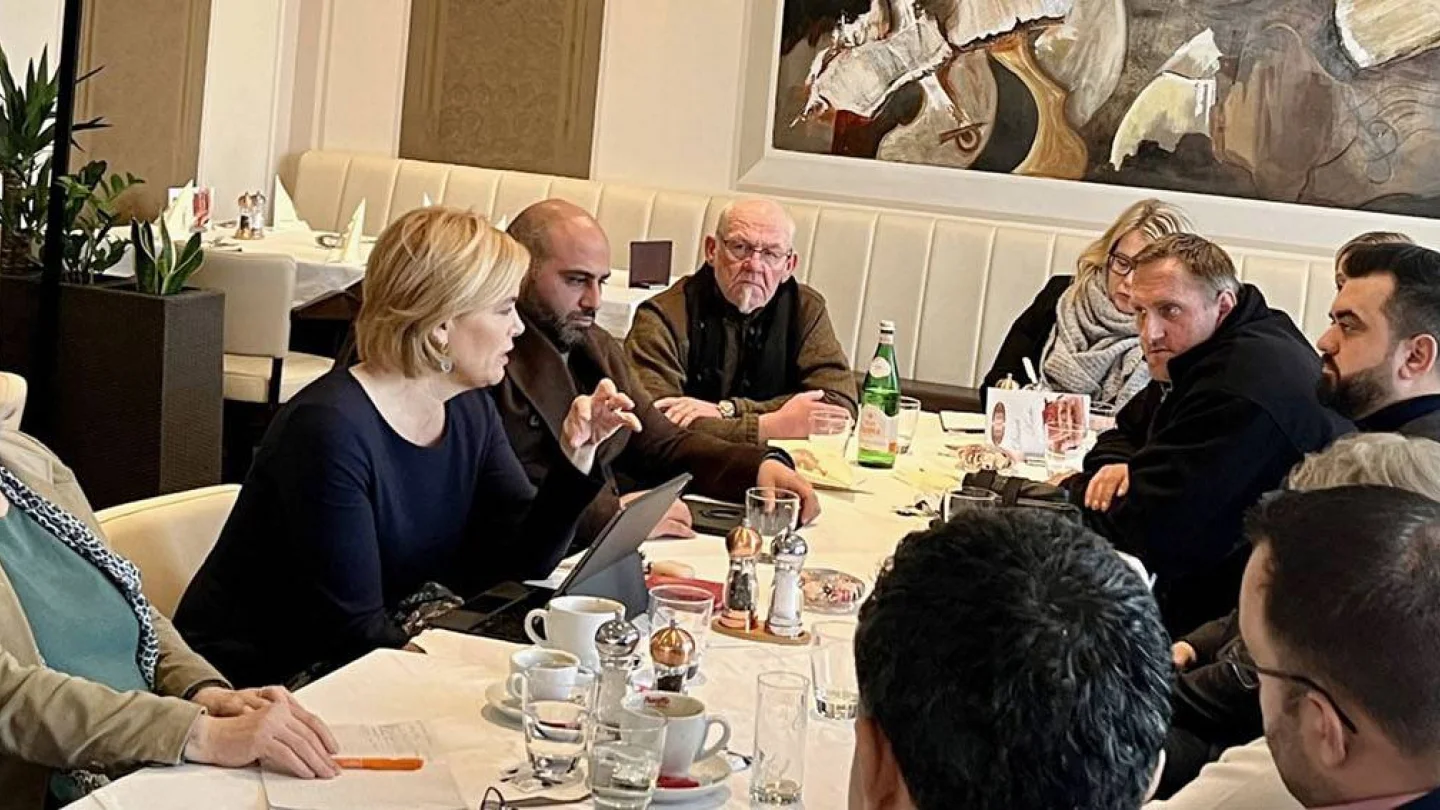 Konteyner kent ve kardeş aile projelerine destek görüşmeleri