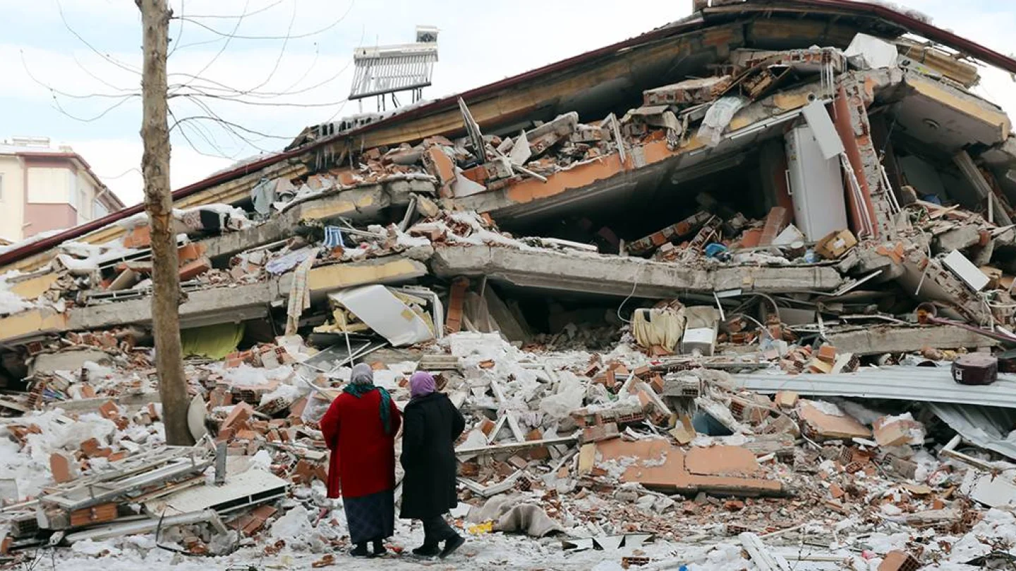 6 Şubat depremi/foto:Jinnews/Elbistan