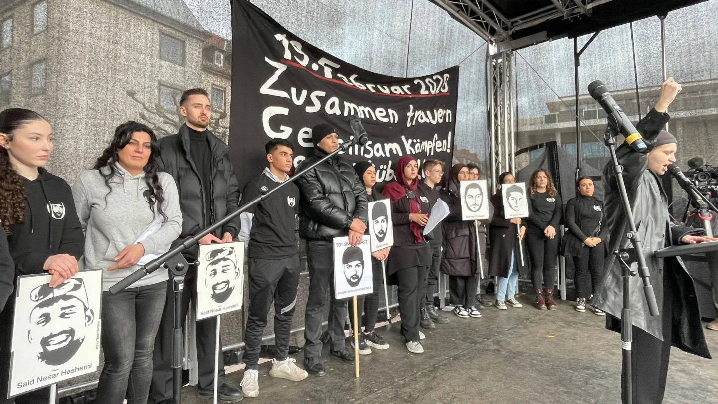 Hanau’da ırkçı saldırının 3. yıl dönümünü