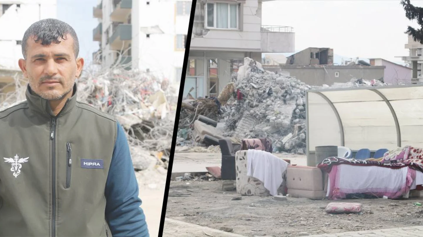 Depremzede Fatih Durmuşlar