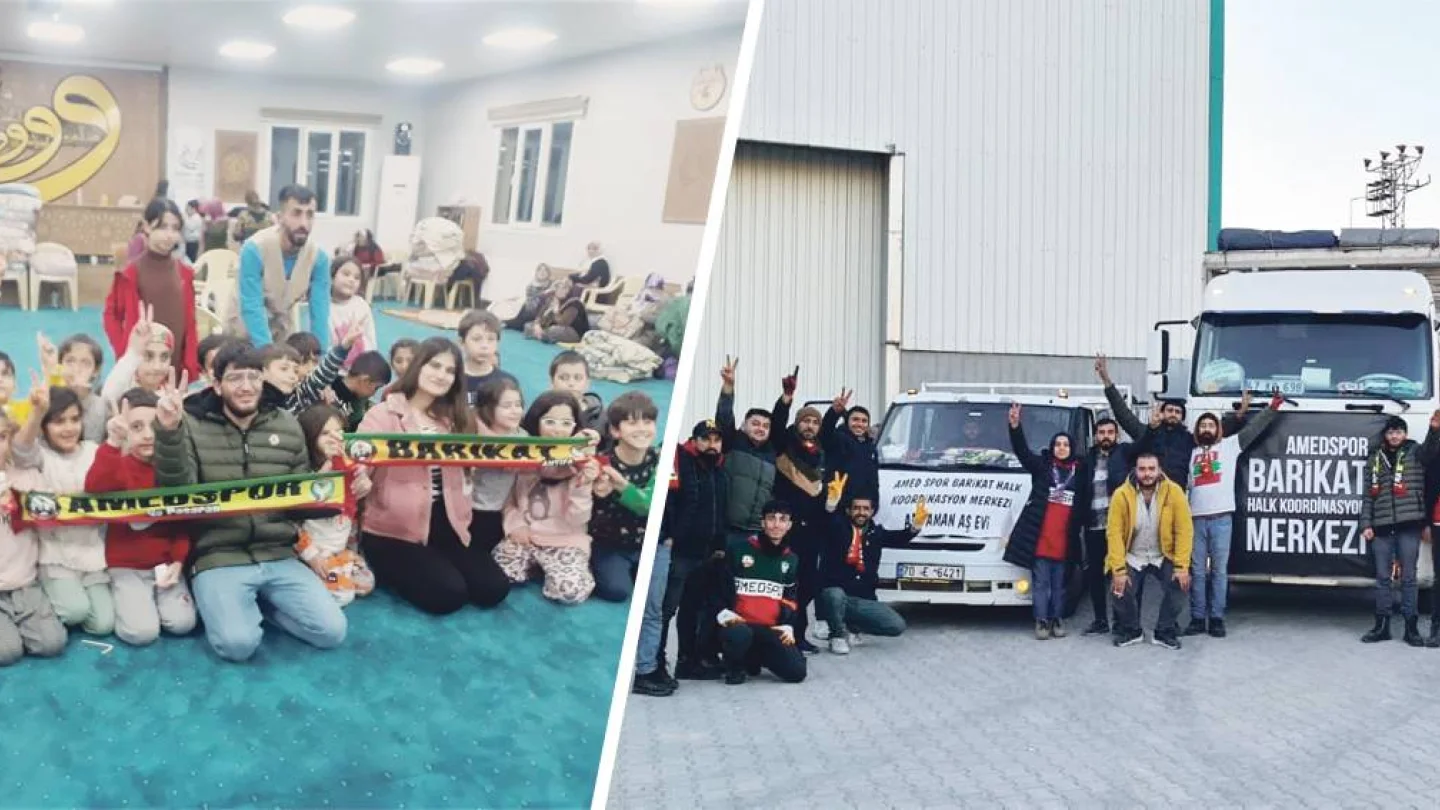 Amedspor’un taraftar grubu Barikat