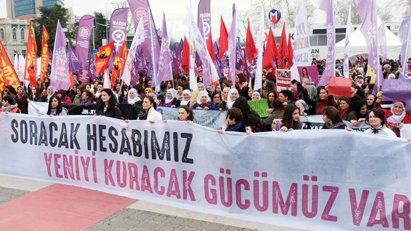 8 Mart Kadın buluşması/foto:MA