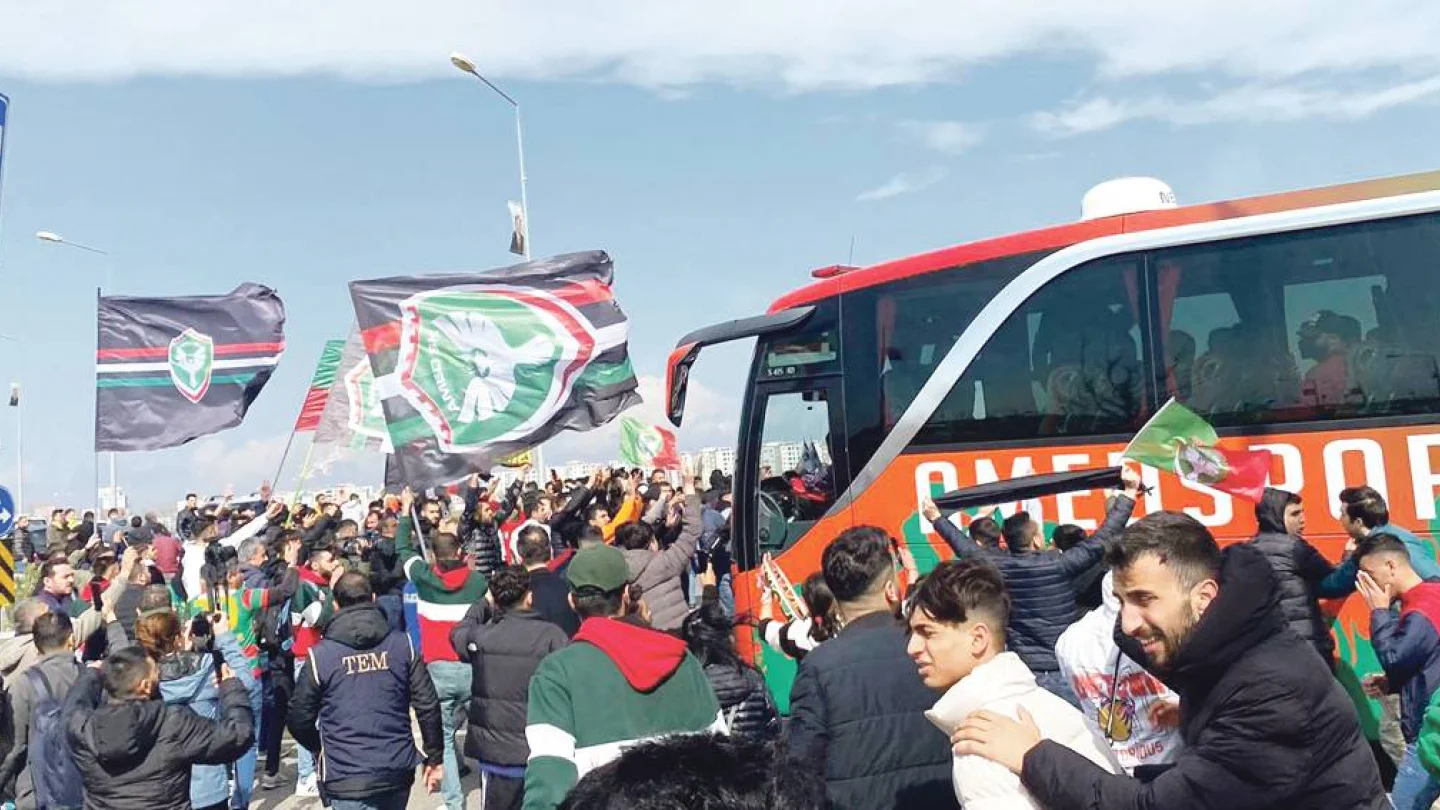 Amedspor karşılama