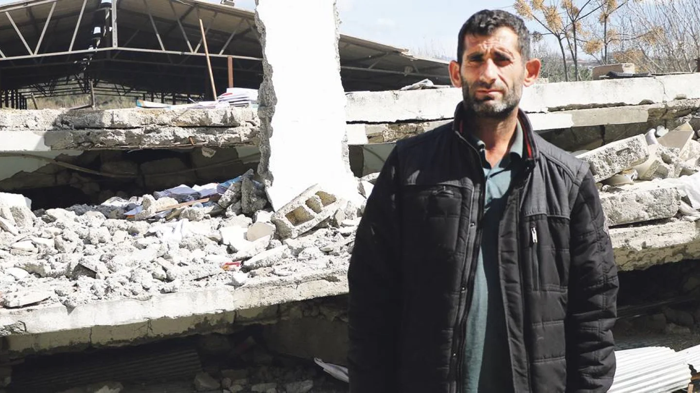 Depremzede Mehmet Aydın
