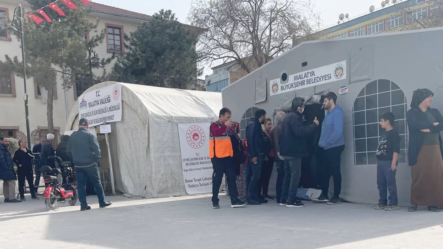 6 Şubat 2023 Depremi / Malatya çadır sorunu