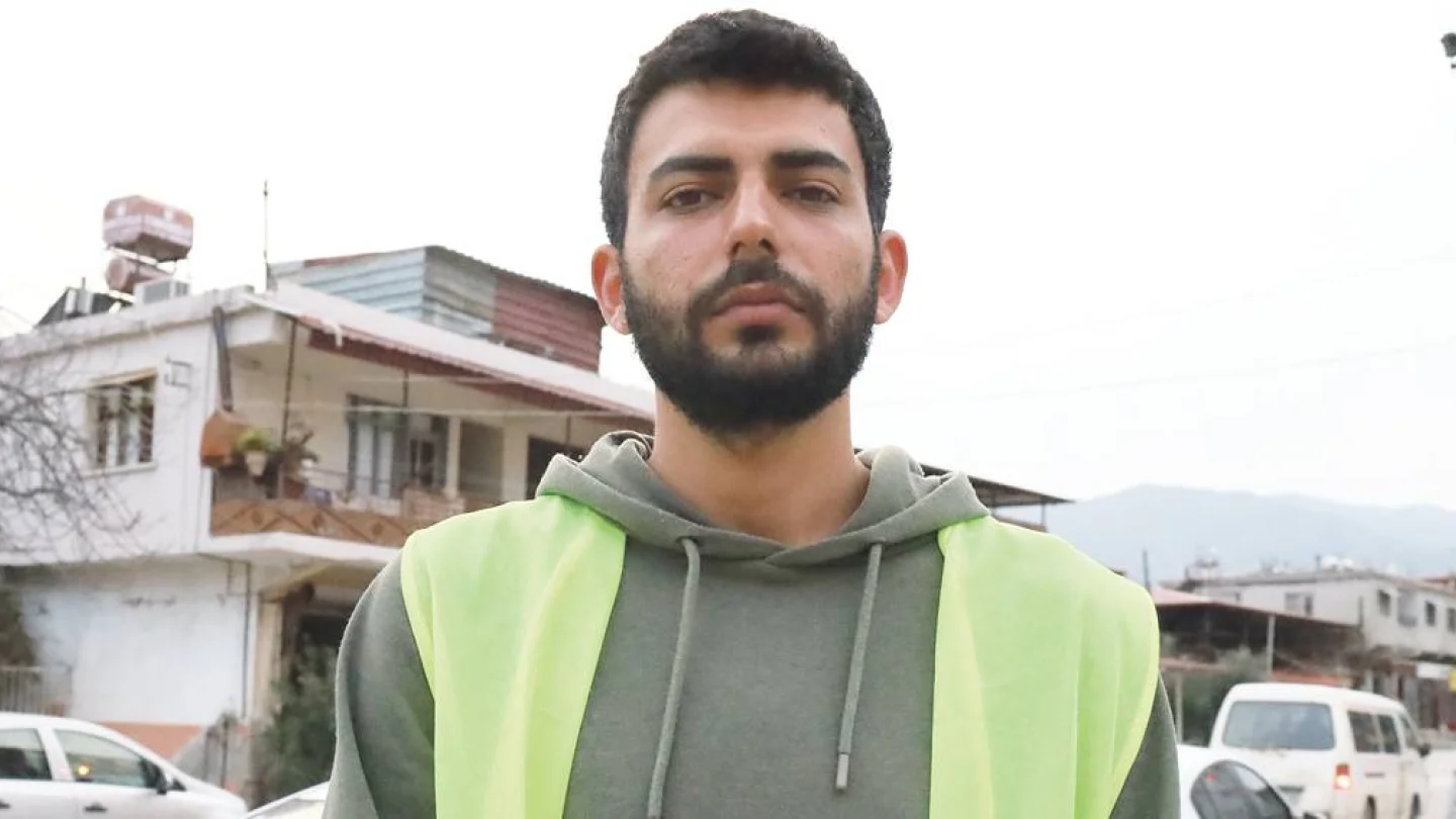 Depremzede Mert Arslanyürek
