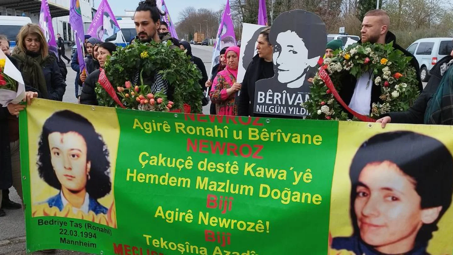 Ronahi ve Berivan Mannheim'de anıldı
