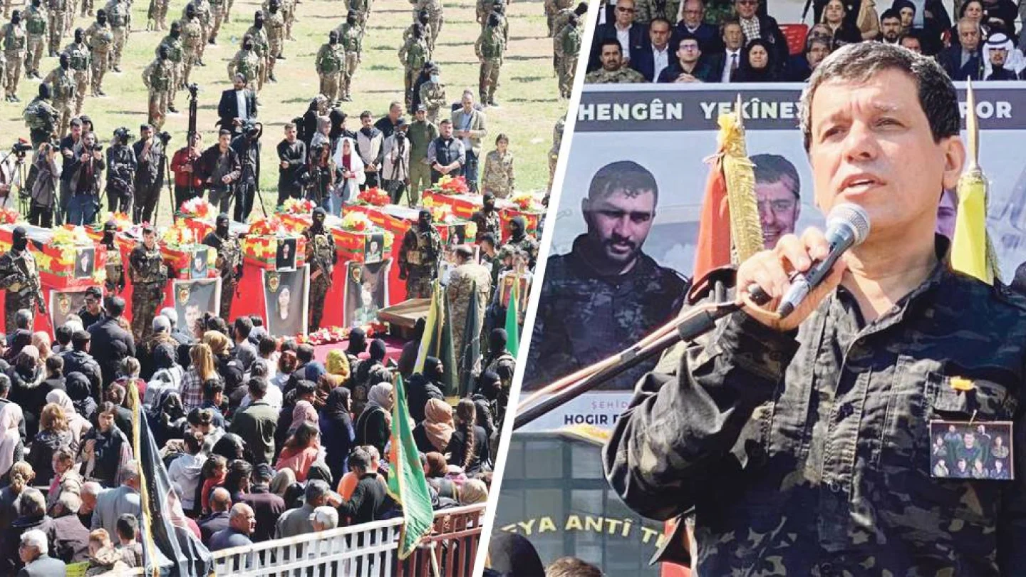 9 YAT savaşçısı cenaze töreni / Mazlum Ebdî