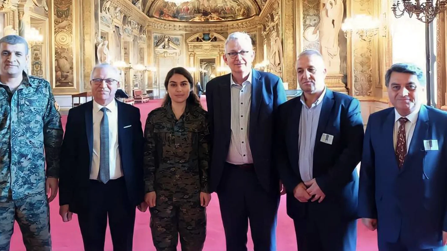 YPG/YPJ Komutanları-Fransa Senatosu