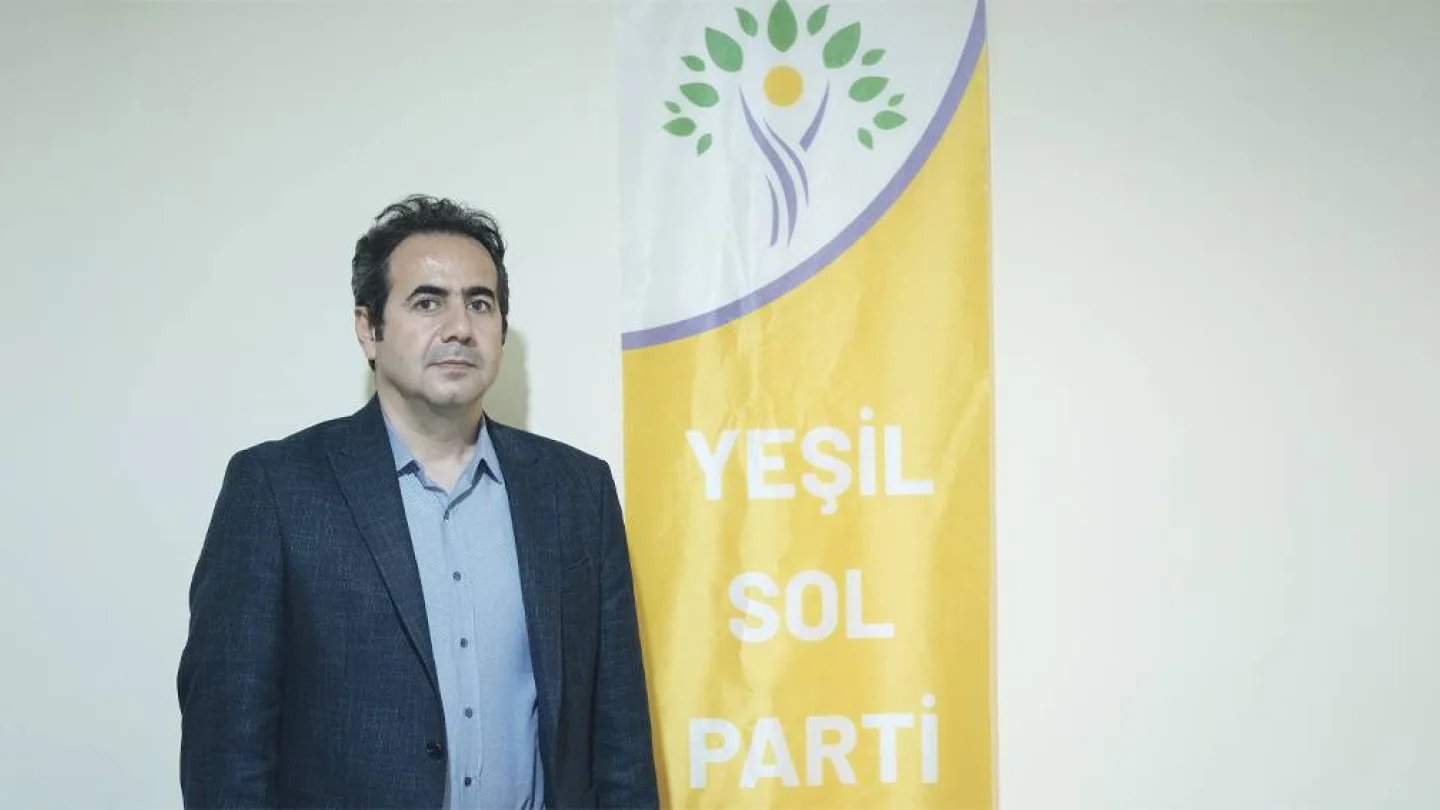 Yeşil Sol Parti Amed İl Eşbaşkanı Abbas Şahin