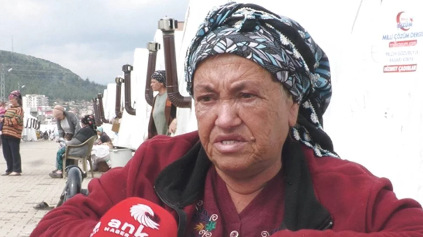 Depremzede Sultan Uyar