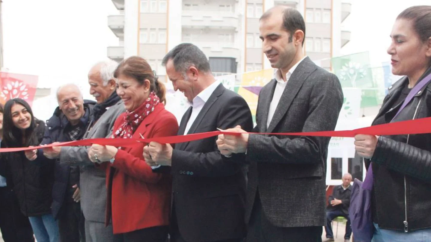 Yeşil Sol Parti Malatya seçim bürosu açılışı