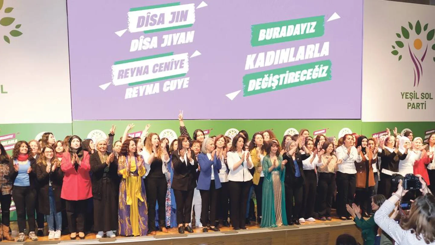 Yeşil Sol Parti kadın aday tanıtımı