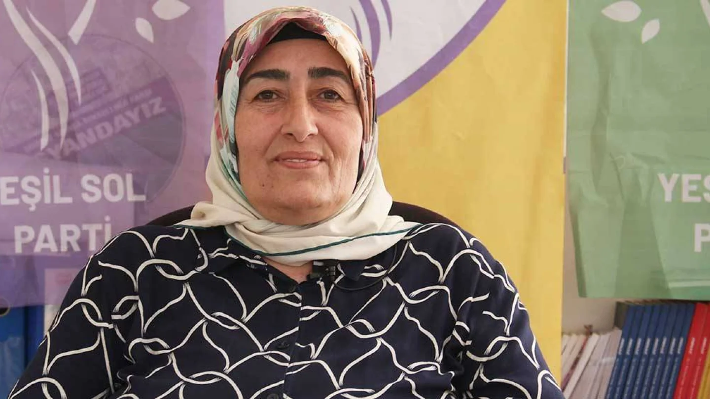 Yeşil Sol Parti Manisa Eşsözcüsü Hasret Çetin