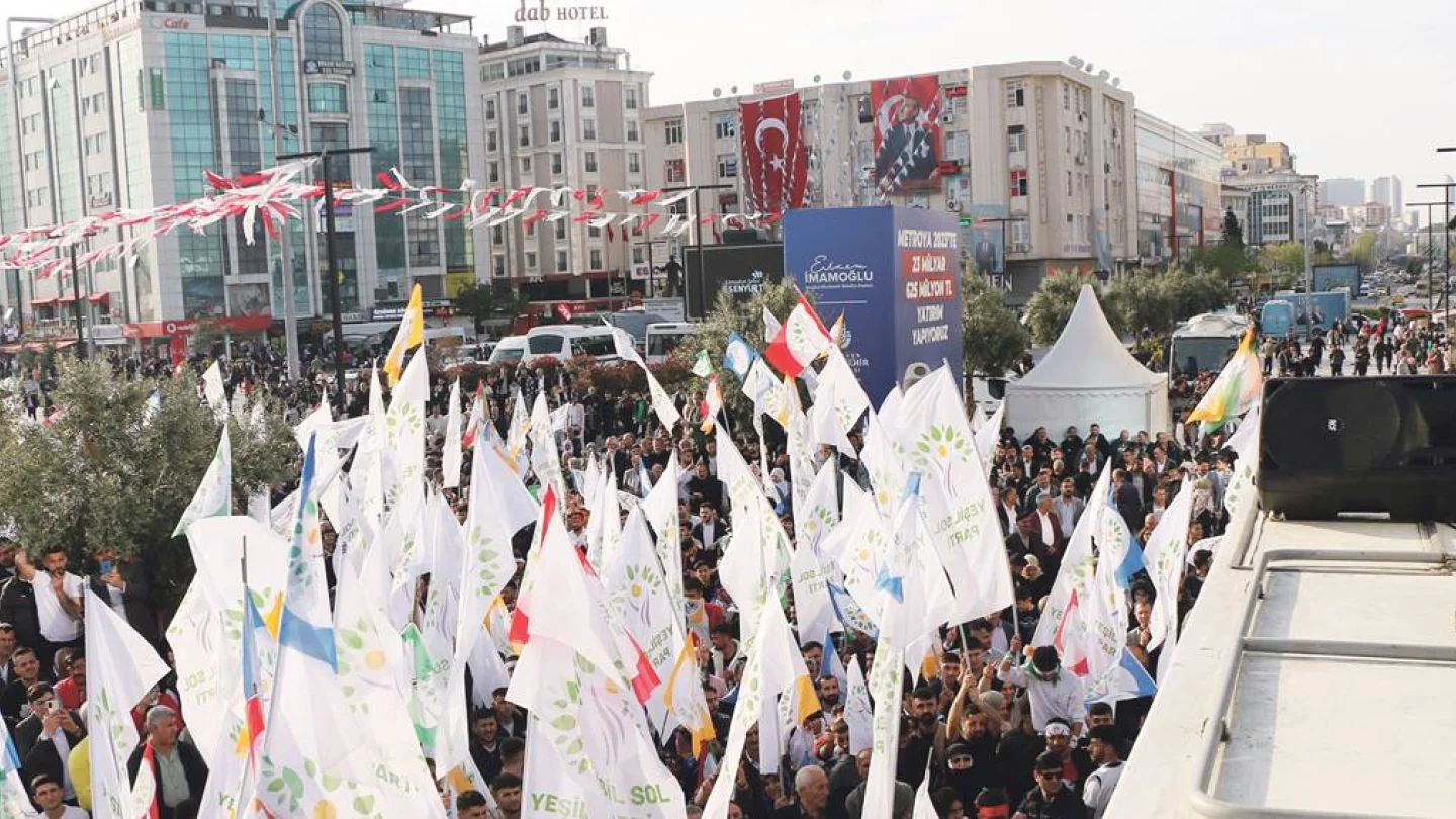 Yeşil Sol Parti Esenyurt seçim bürosu açılışı