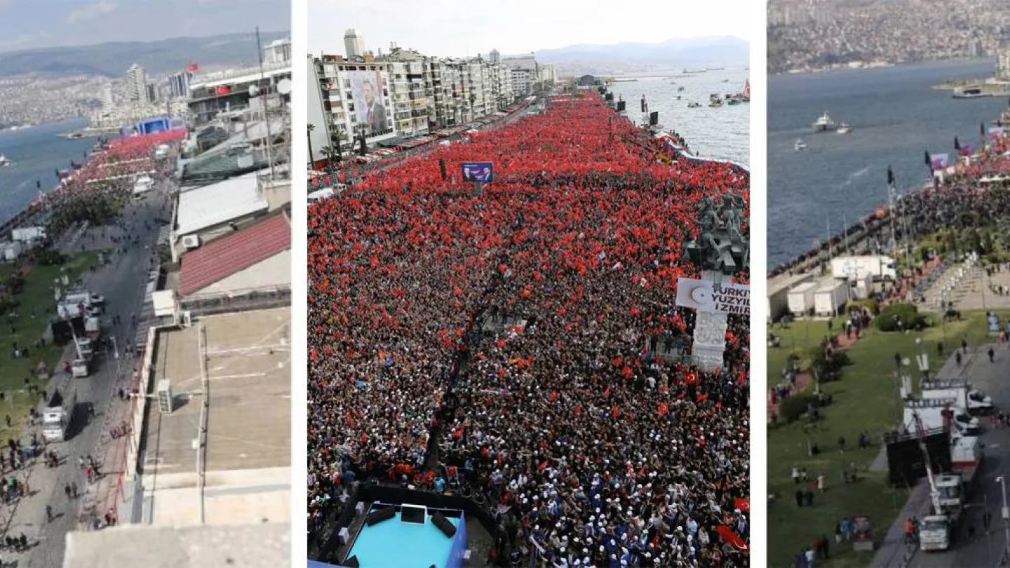 Erdoğan İzmir mitingi