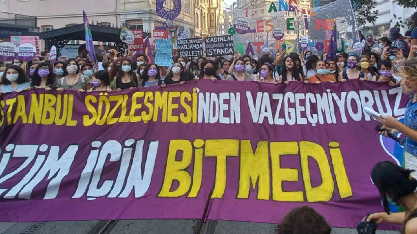 İstanbul Sözleşmesi için eylem