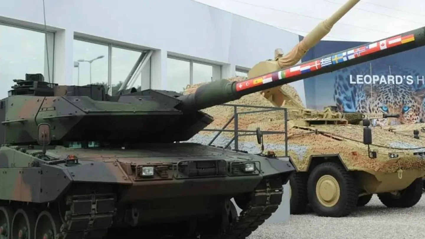 Alman Leopard II tankı