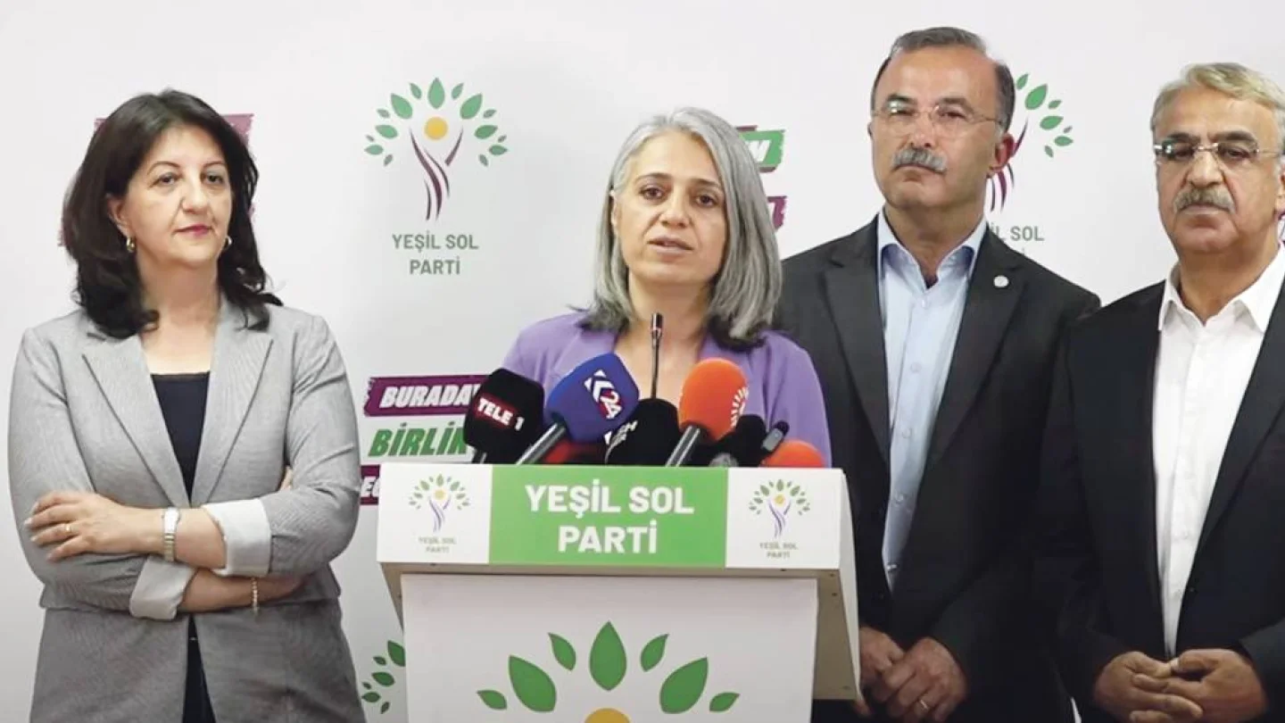 Yeşil Sol Parti ve HDP basın açıklaması