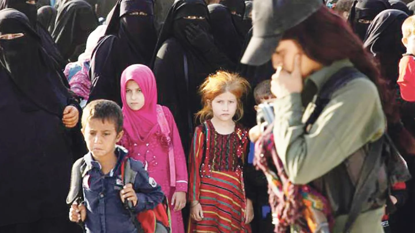 El-Hol kampı Foto: AFP