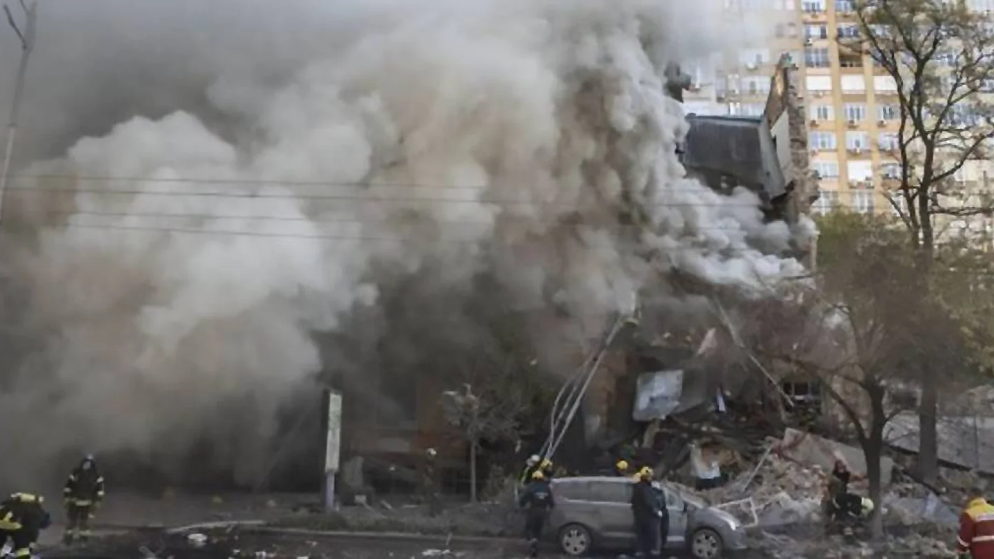 Kiev'de kamikaze droneli saldırı