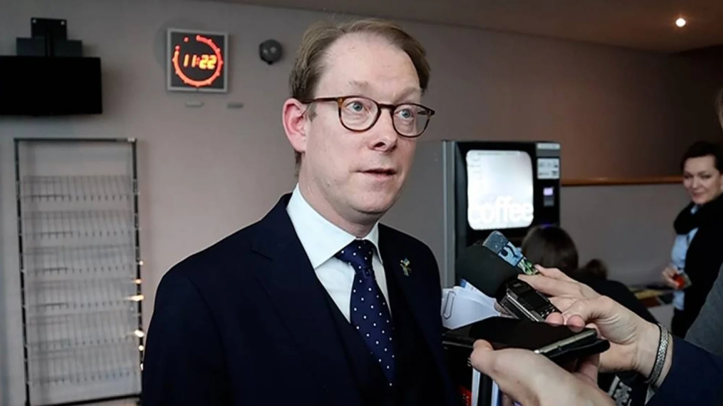 İsveç Dışişleri Bakanı Tobias Billstrom