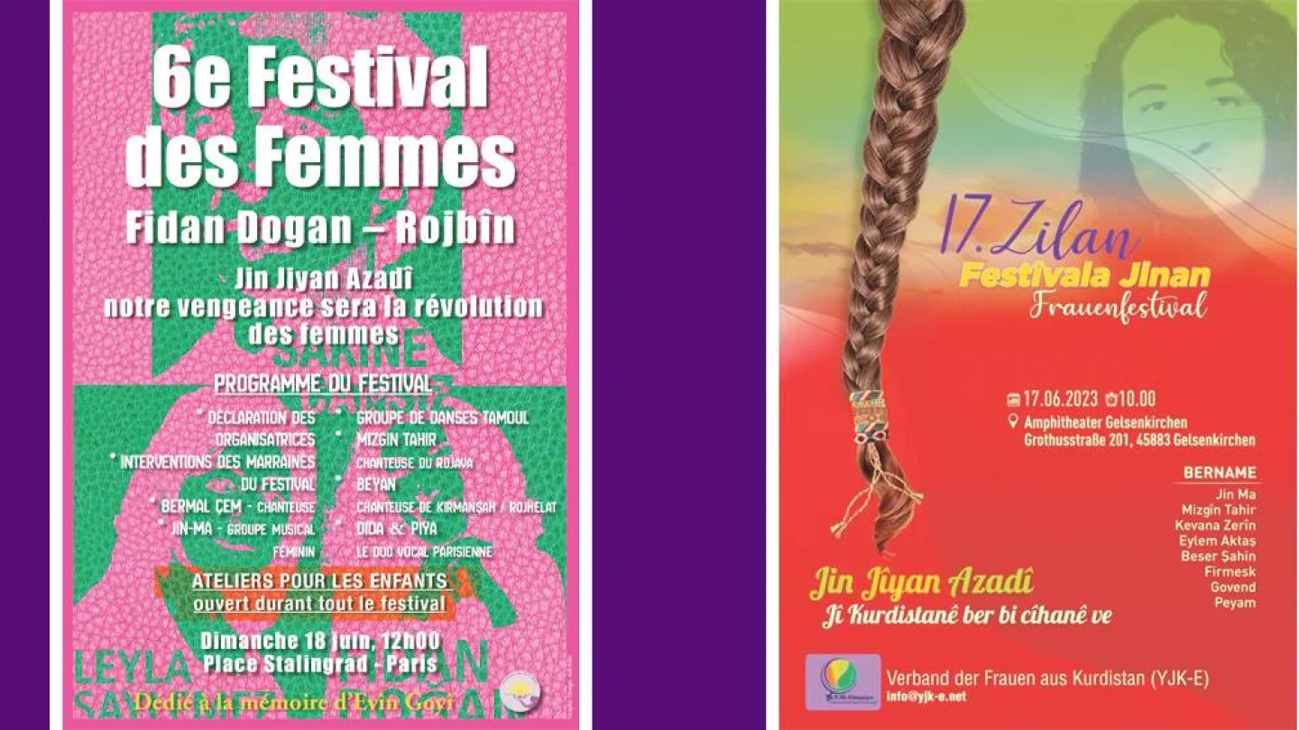 Rojbîn Kadın Festivali ve Zîlan Kadın Festivali