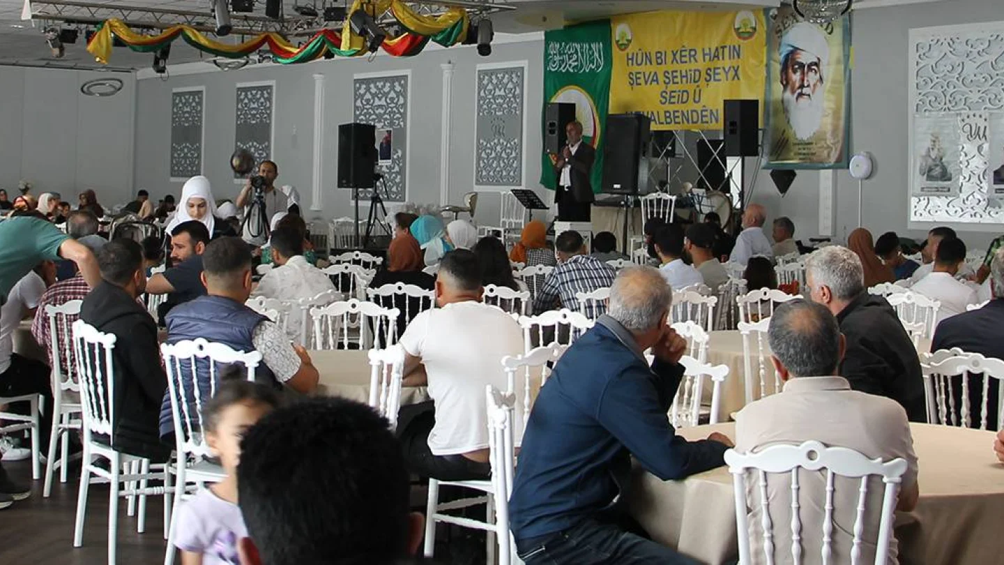 Berlin'de Şex Saîd ve dava arkadaşları anıldı