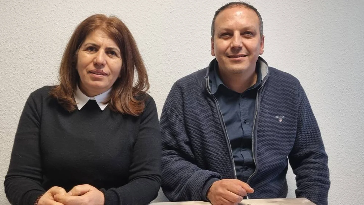 KON-MED Eşbaşkanları Zübeyde Zümrüt ve Engin Sever