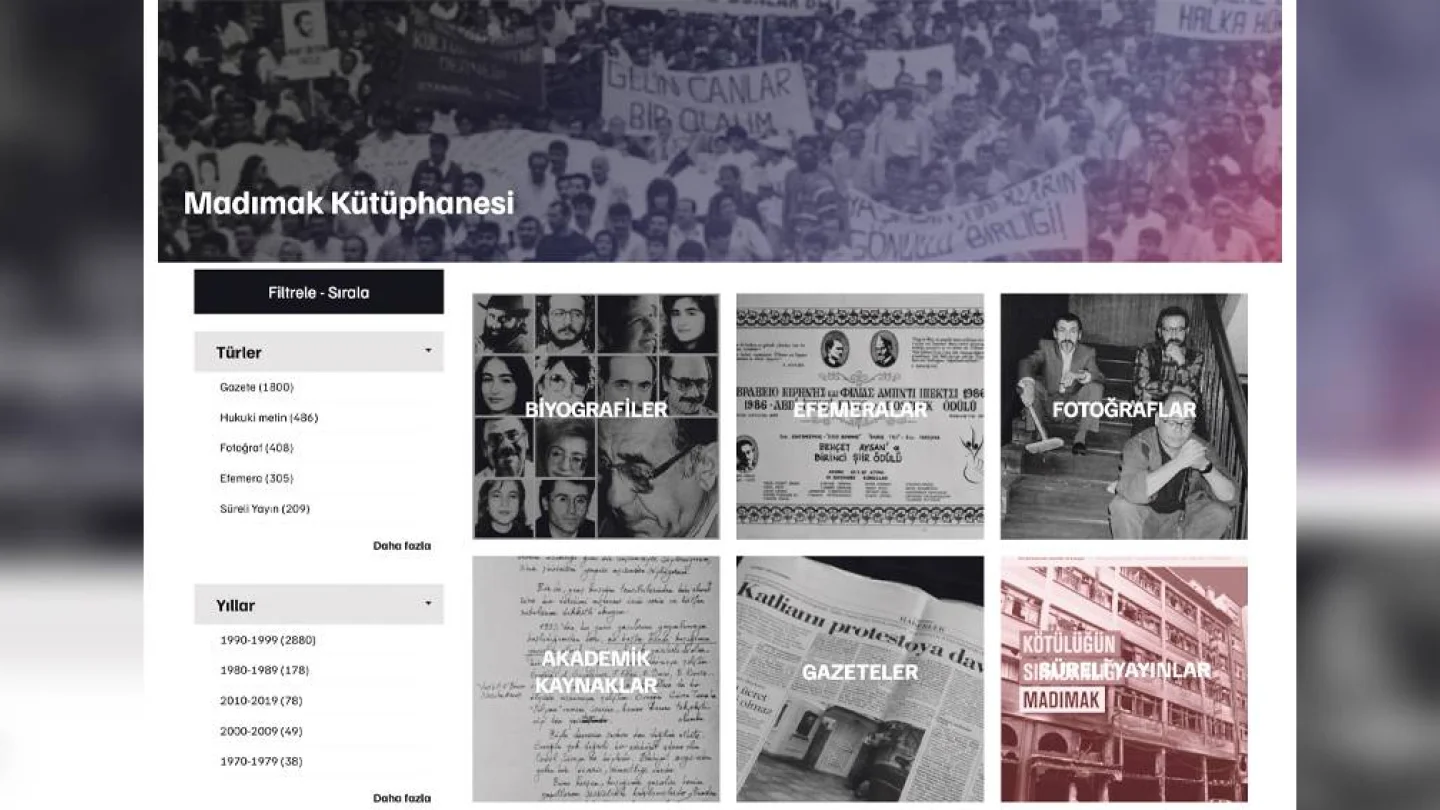 Online Madımak Kütüphanesi