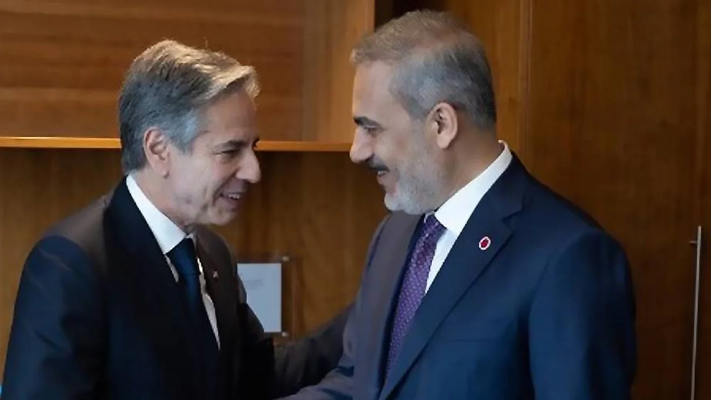 ABD Dışişleri Bakanı Antony Blinken ve Türk Dışişleri Bakanı Hakan Fidan