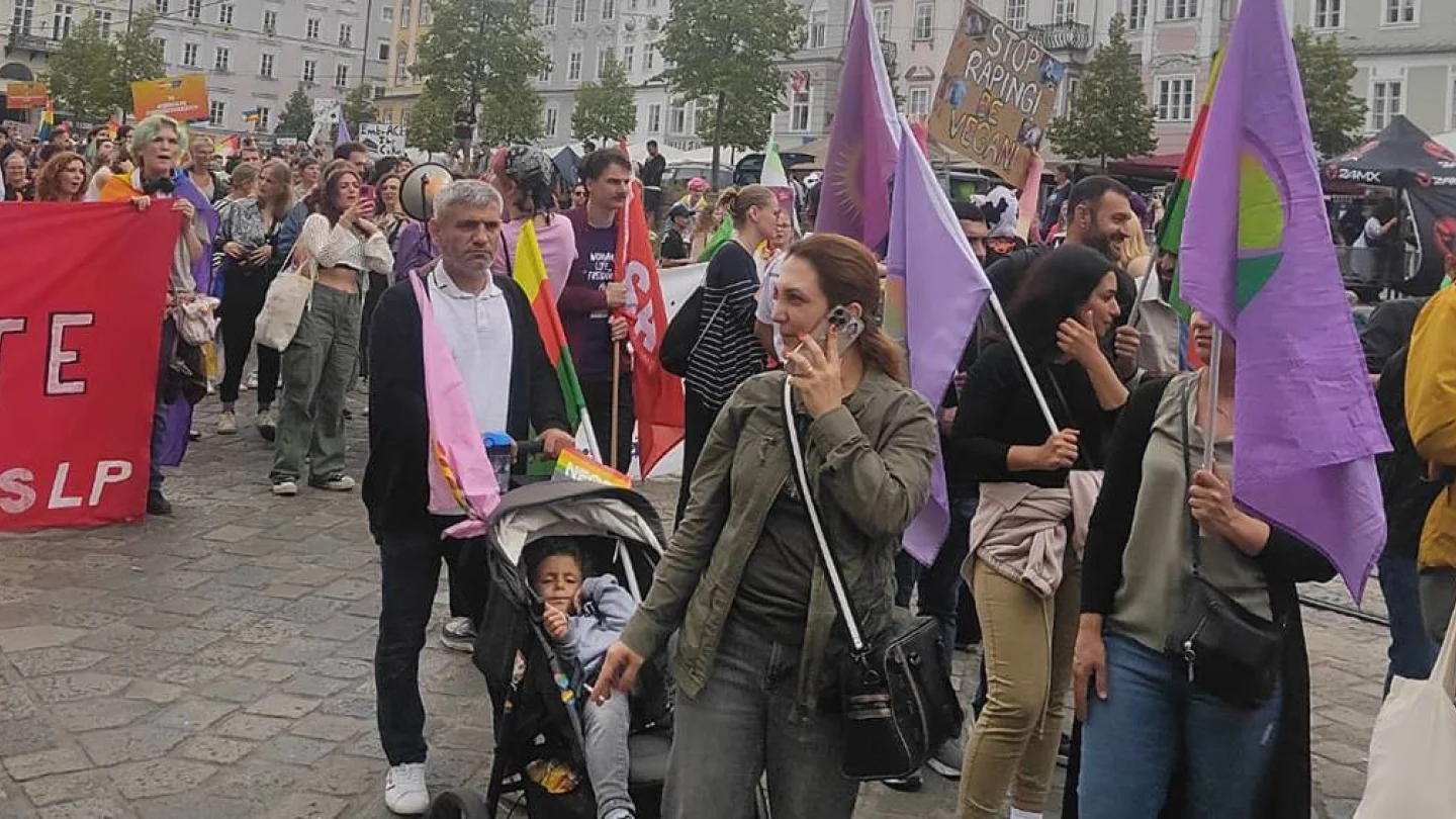 Linz'de Türk devlet terörü kınandı