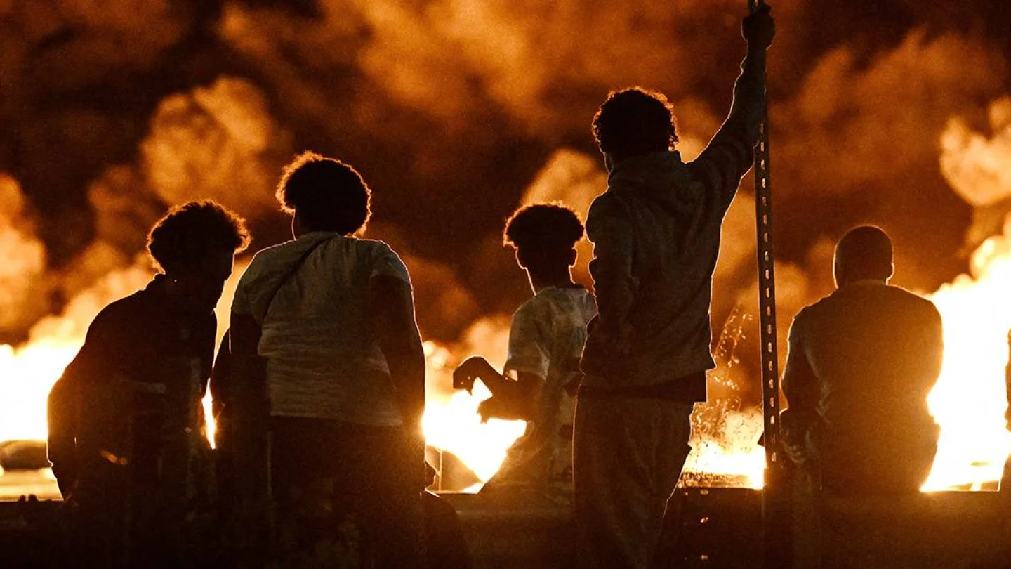 Polis protestosu/ Fransa/foto: AFP