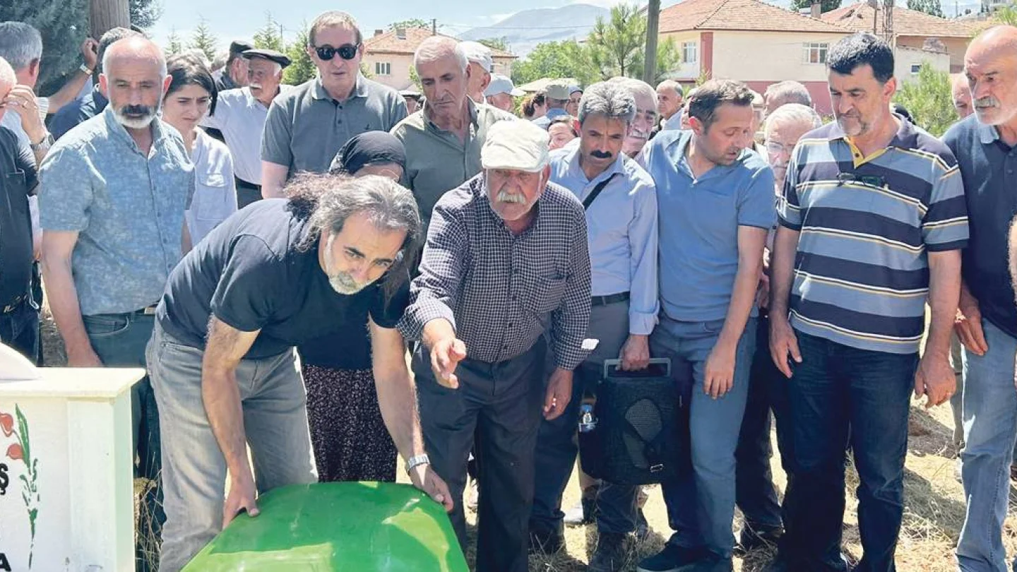 Hanım Erbaş’ın defin merasimi