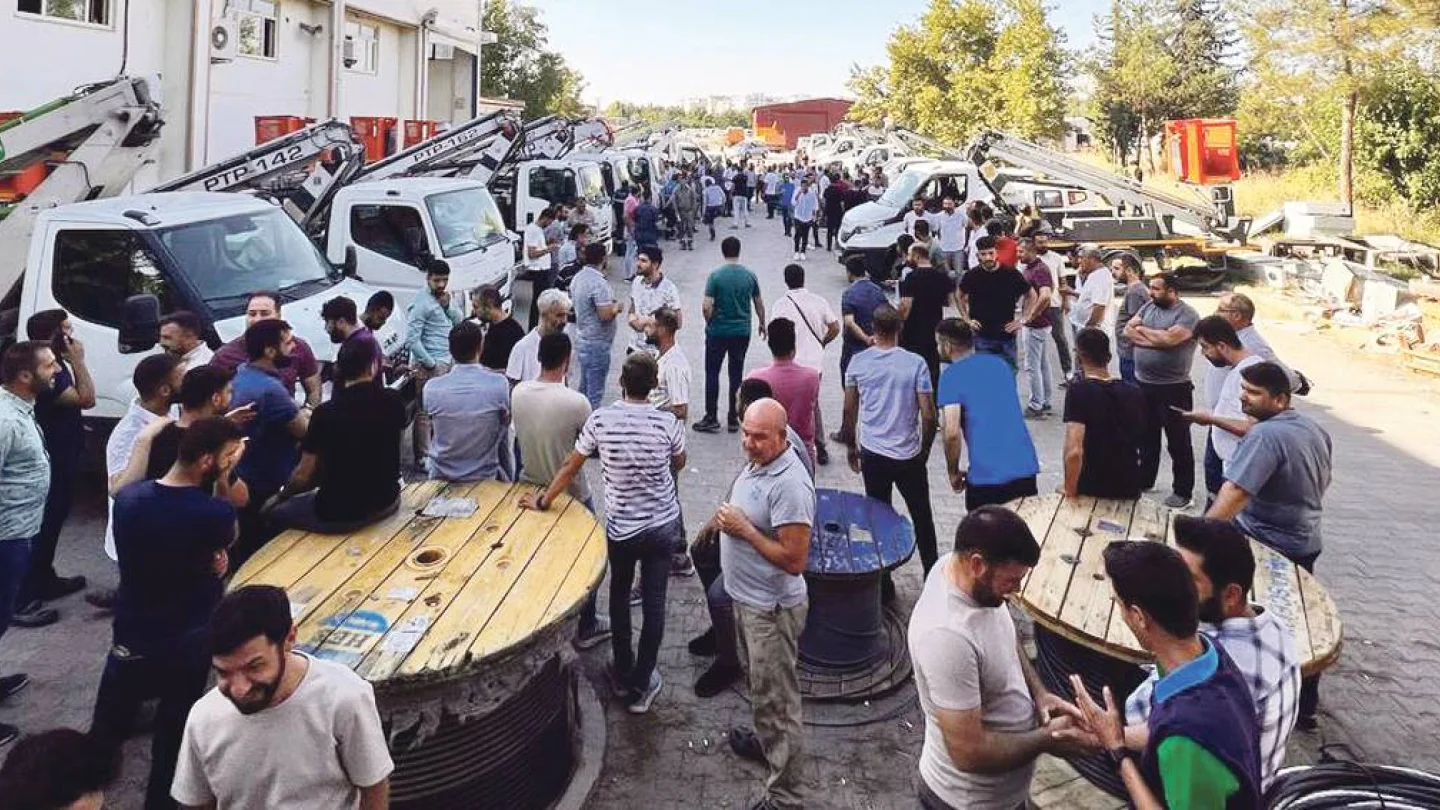 DEDAŞ işçileri eylemi / Amed