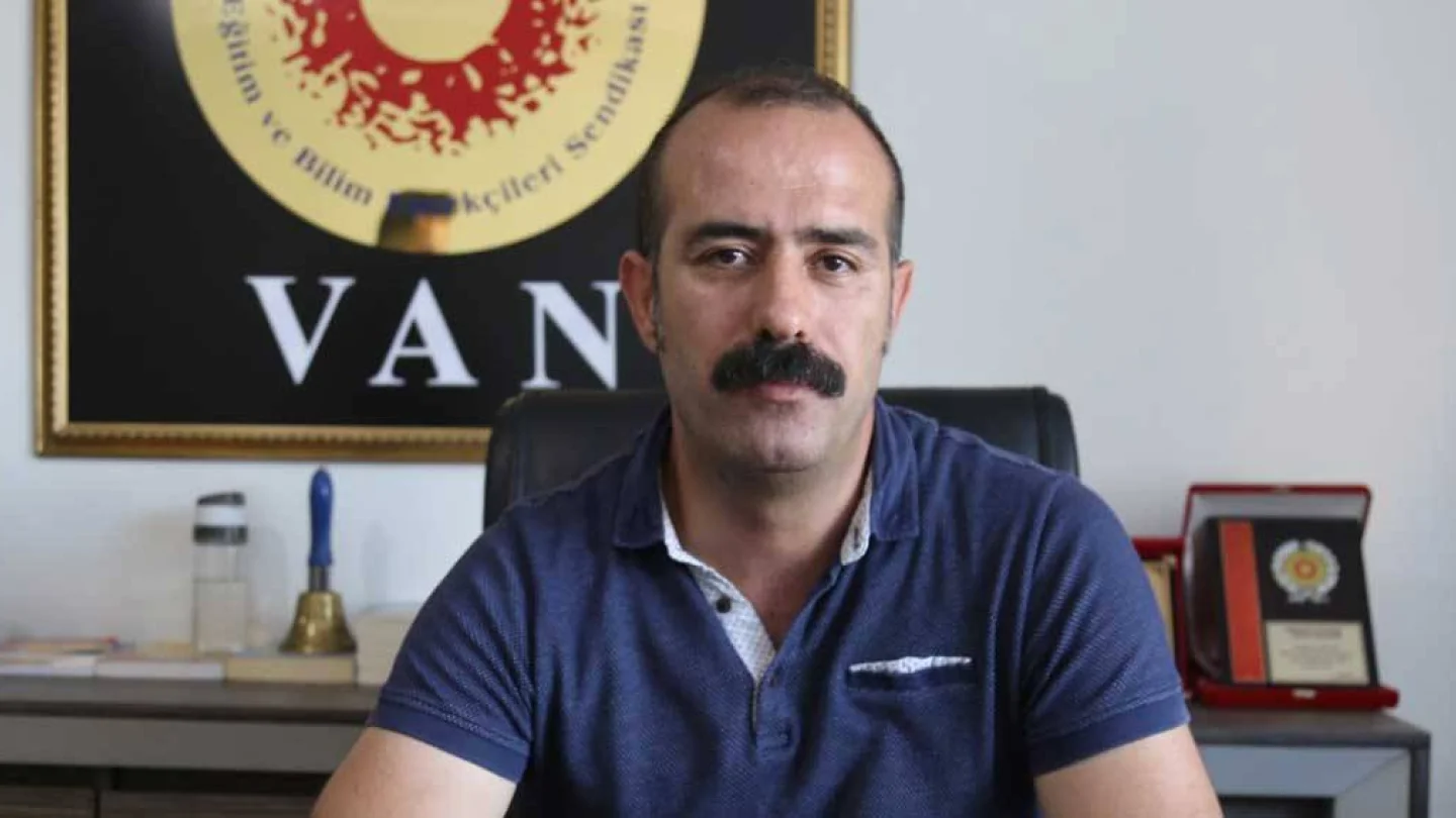 Eğitim Sen Wan Şubesi Başkanı Murat Atabay
