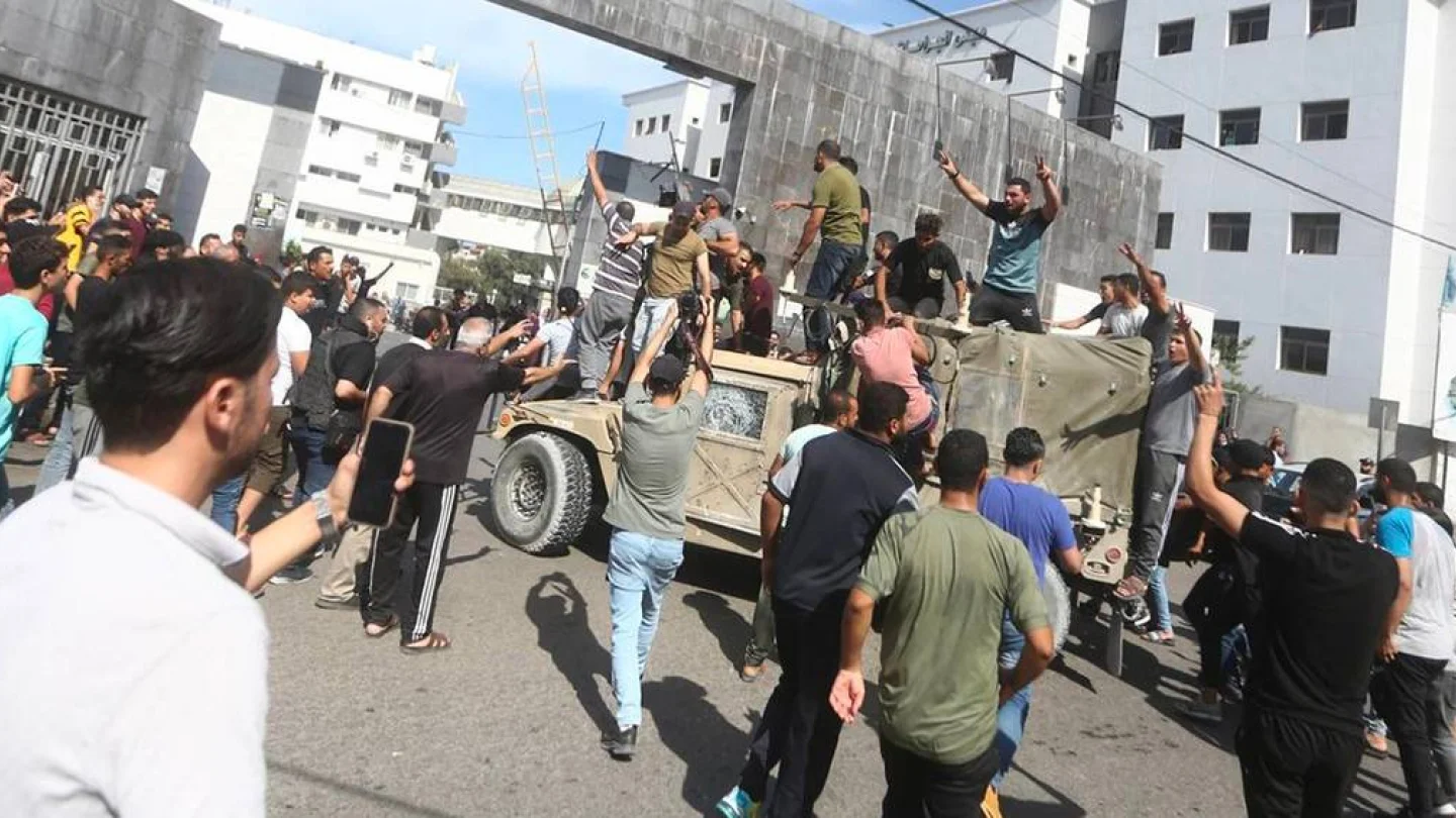 Gazze'de çatışmalar Foto: AFP