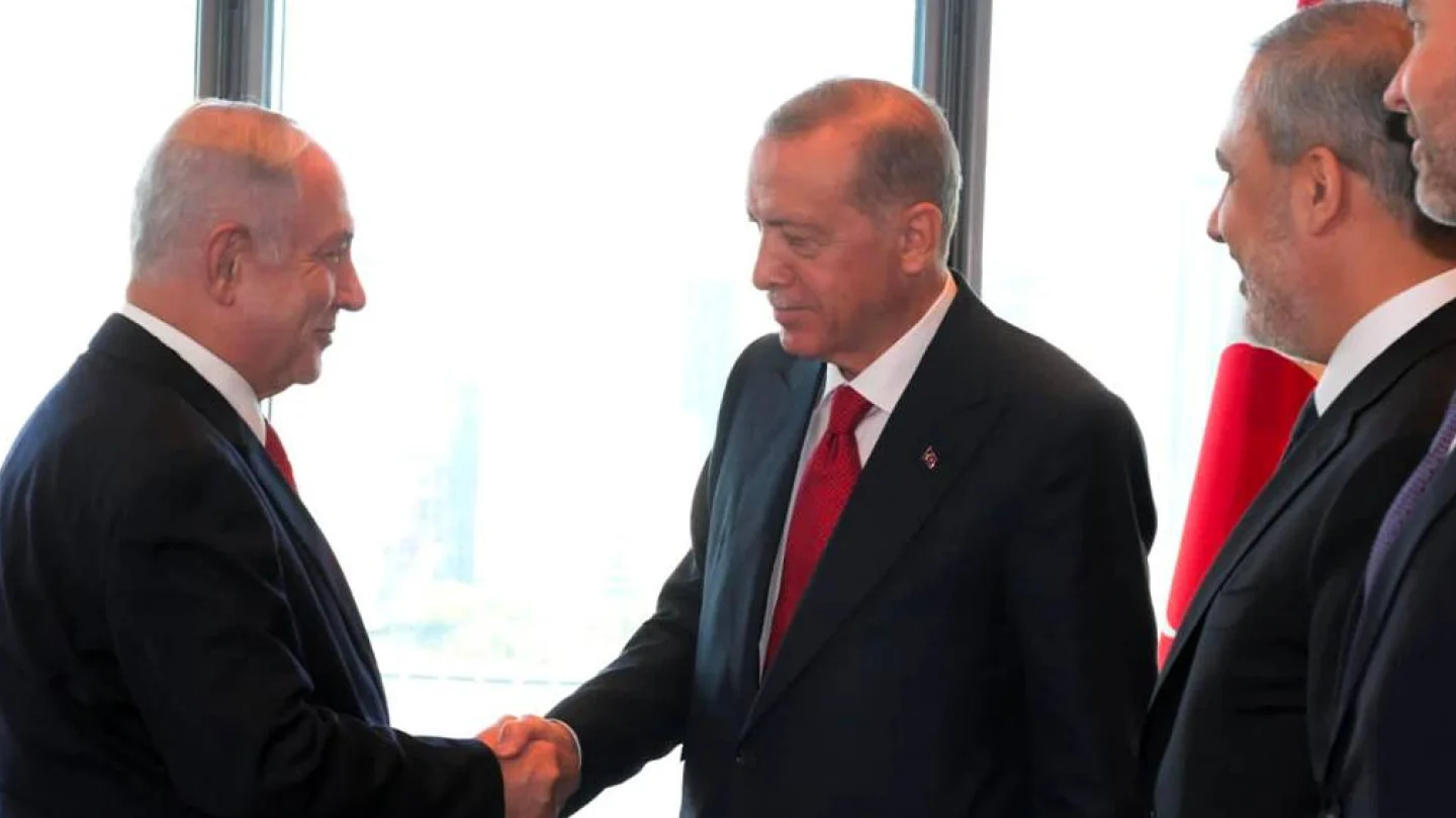 İsrail Başbakanı Netanyahu ve Türk Cumhurbaşkanı Erdoğan