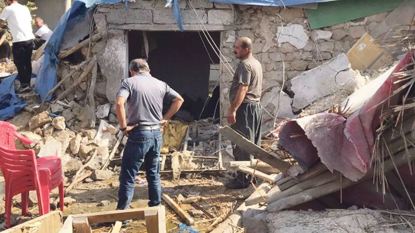 Mexmûr'a SİHA'lı saldırı